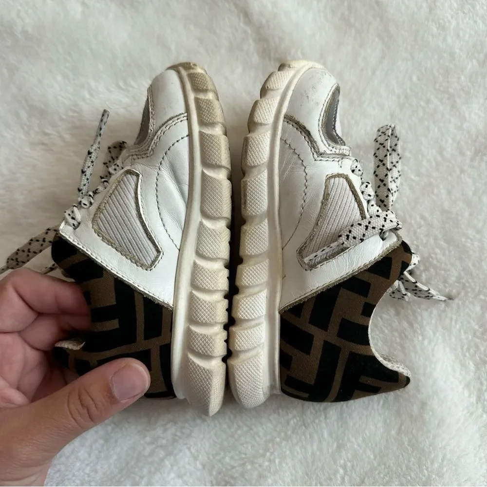 Fendi FF Trainers Kids Size 24 - Picture 4 of 13